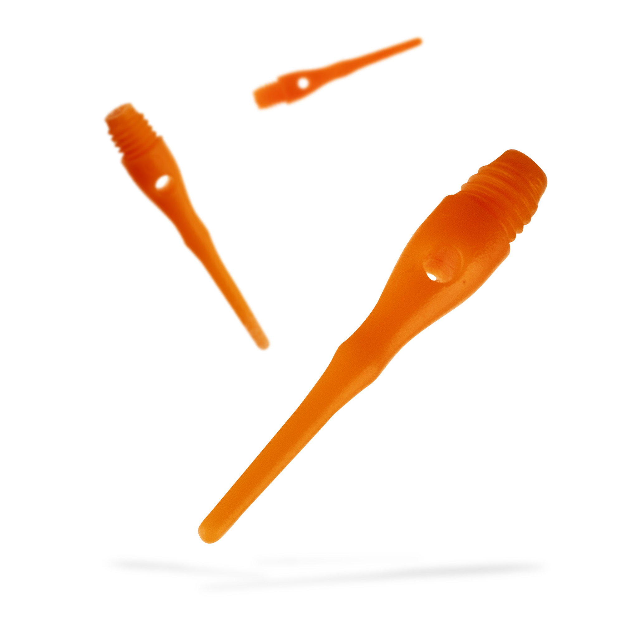 Viper Tufflex Tips III 2BA Neon Orange 50 count